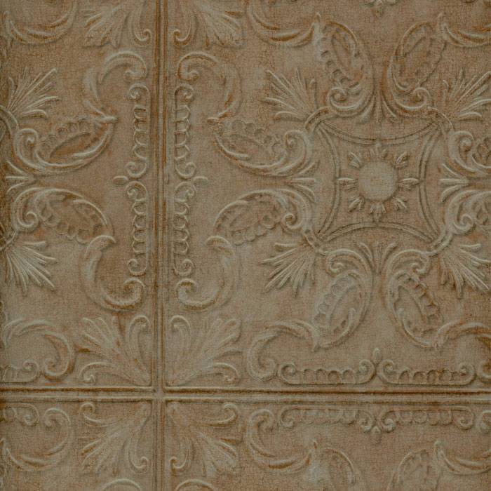 Details About Wallpaper Old Fashion Classic Tin Ceiling Tile Look Faux