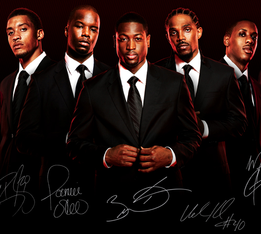 Miami Heat Basketball Wallpaper Team