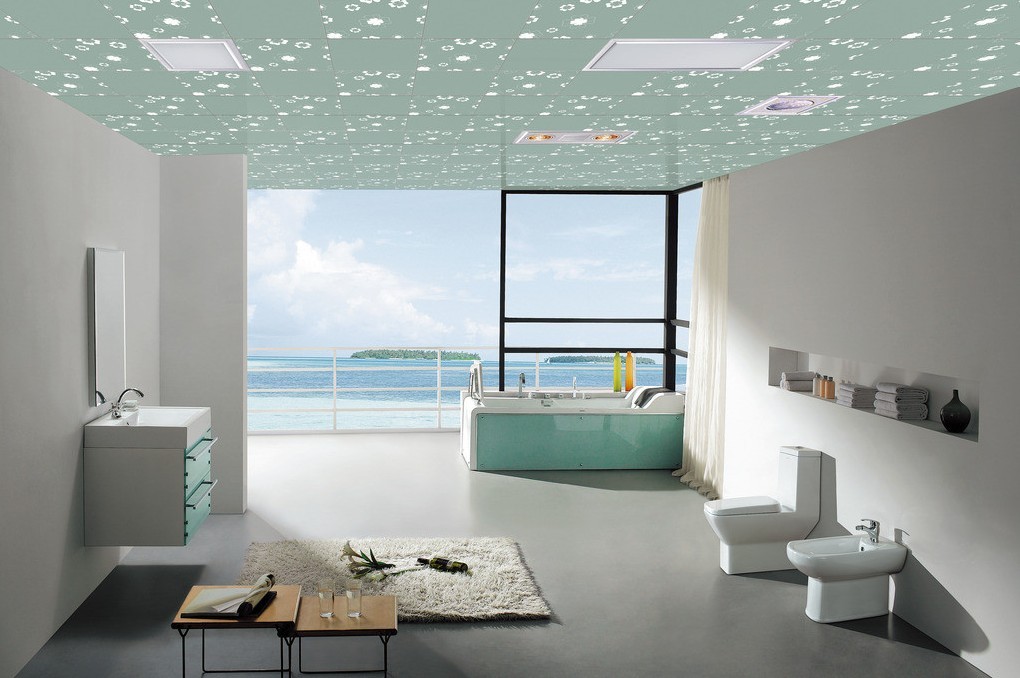 Seaside Villa Interior Bathroom Design Living Room