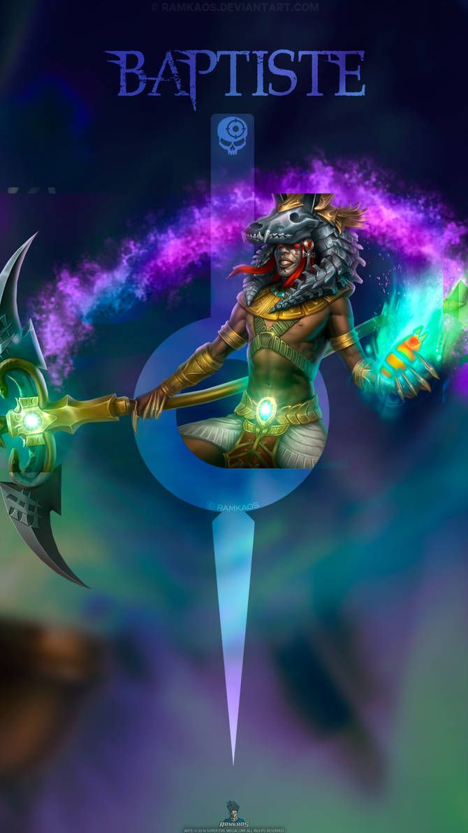 Wallpaper Baptiste Anubis Vainglory Phone