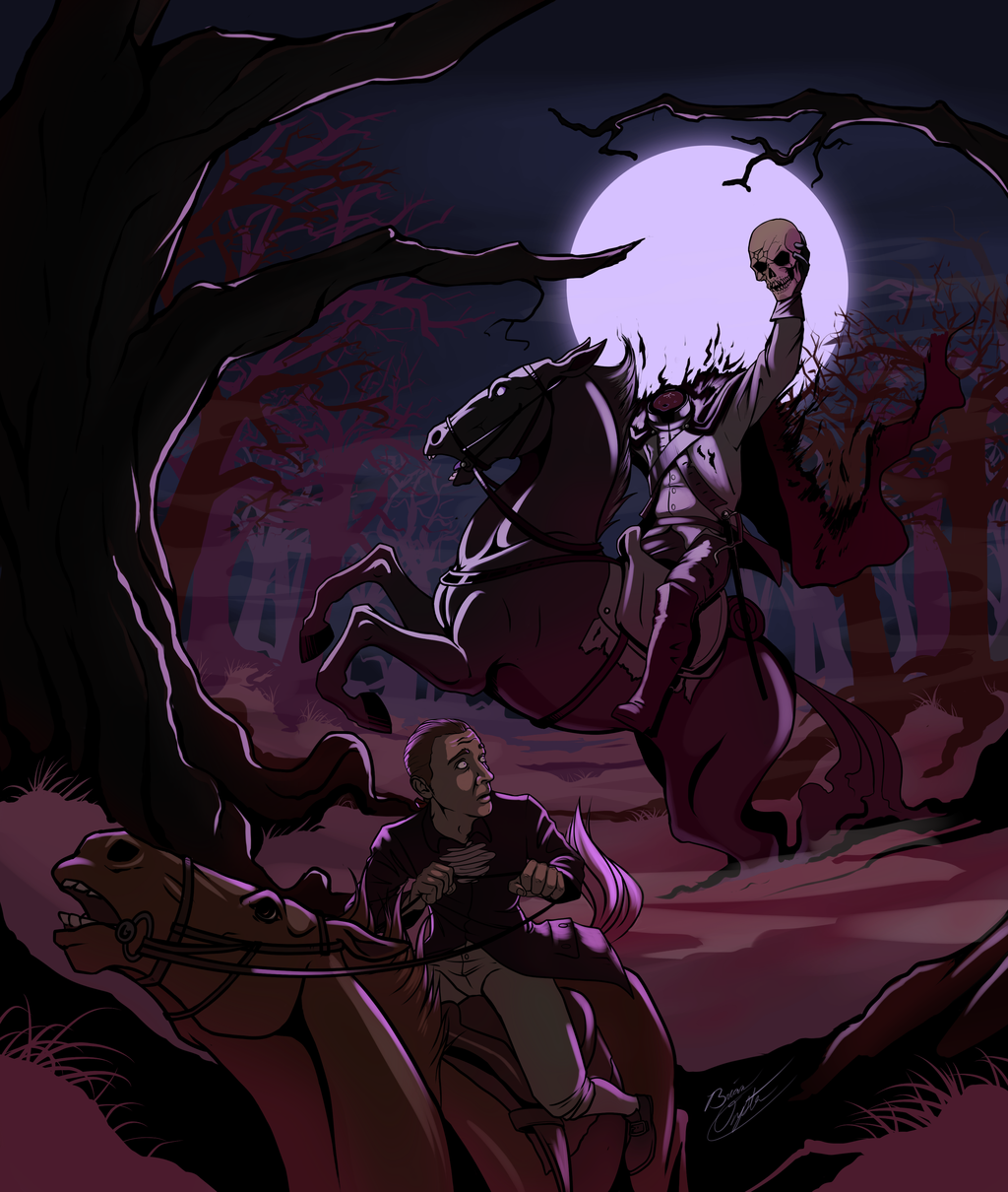 The Headless Horseman Rides By Brianboyster