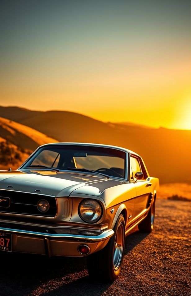 Classic Ford Mustang Wallpaper