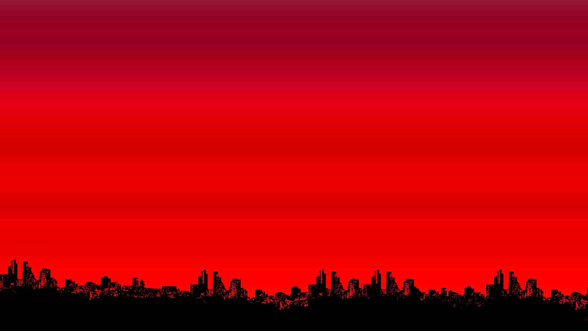 Neon Red Wallpaper