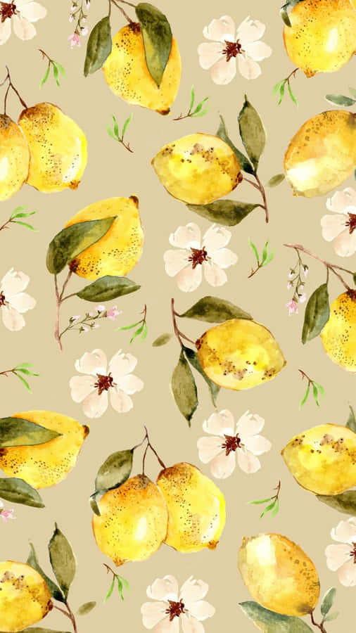 Yellow Aesthetic Phone Wallpaper