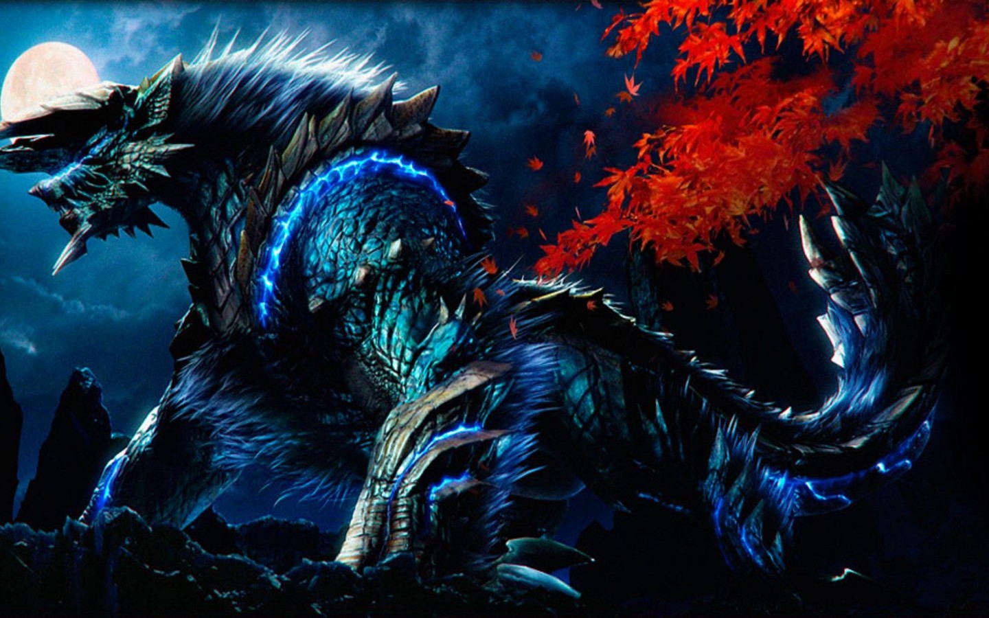 Zinogre Puter Wallpaper Desktop Background Id