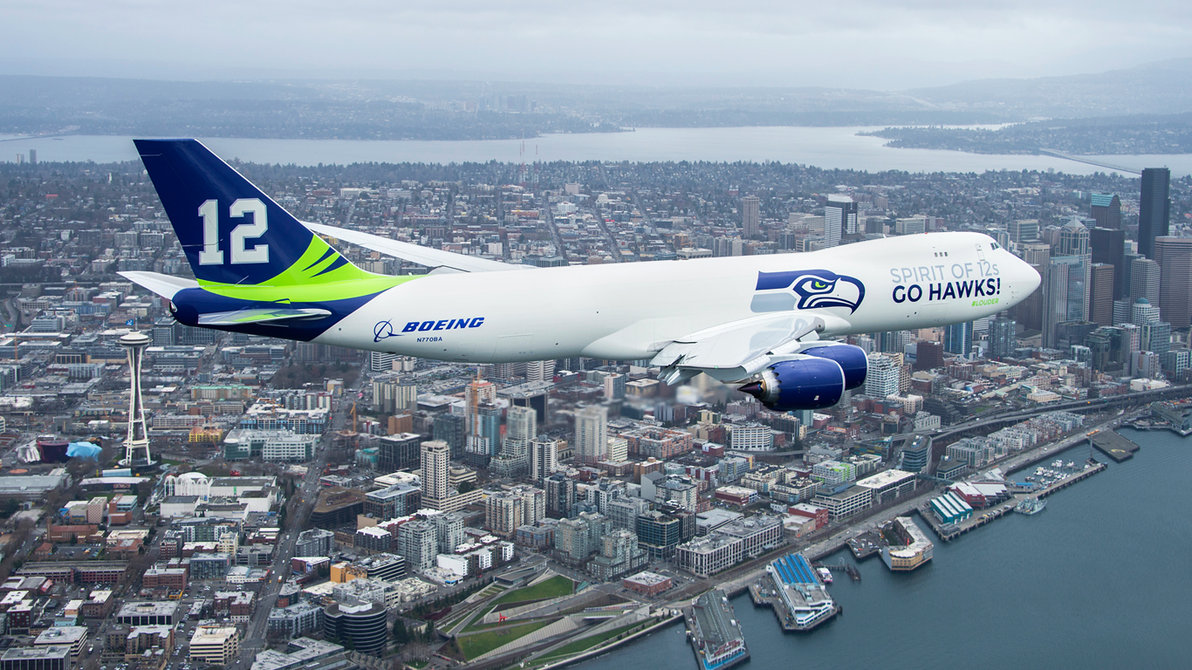 Boeing Seattle Seahawks By S87griffin
