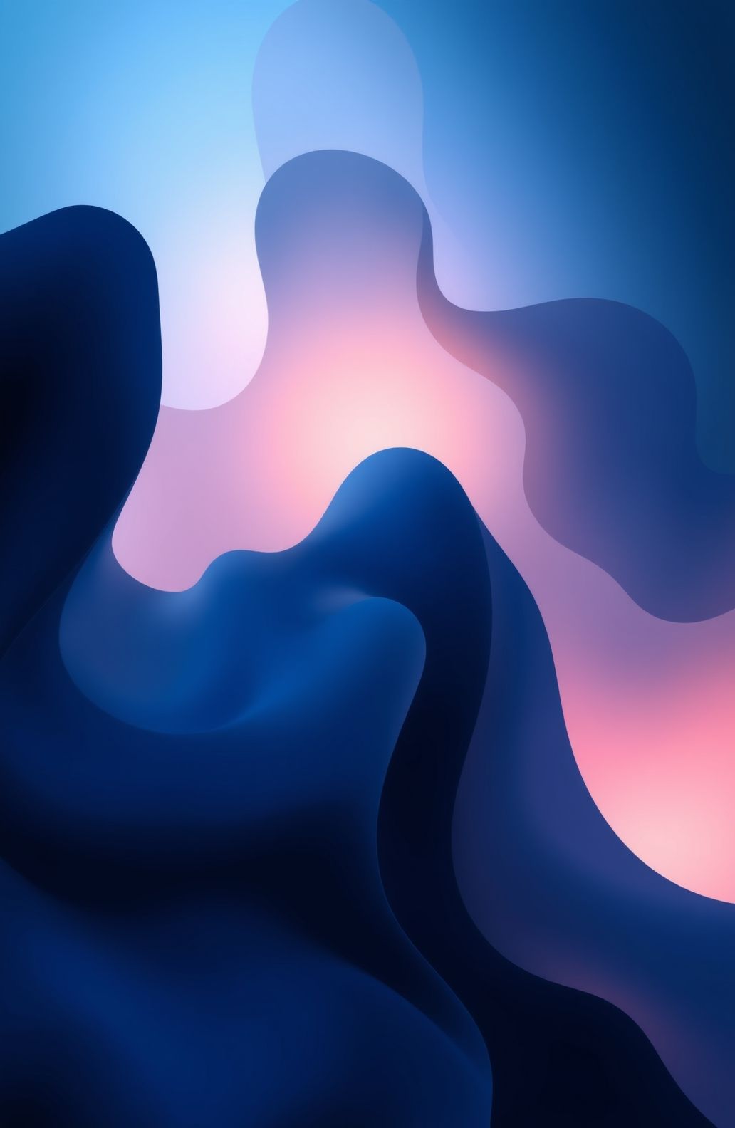 Dark Blue Abstract Wallpaper