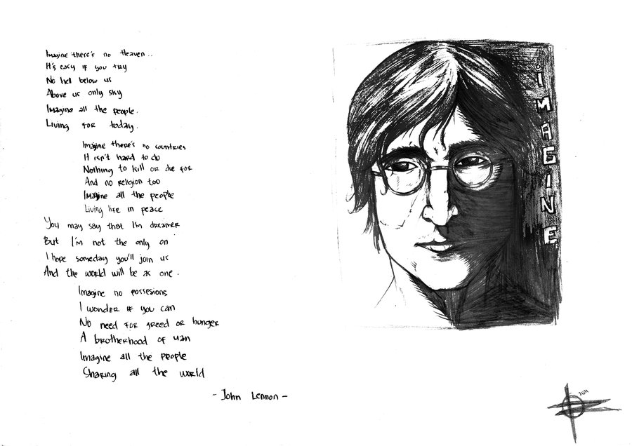 Imagine John Lennon Wallpaper Of By
