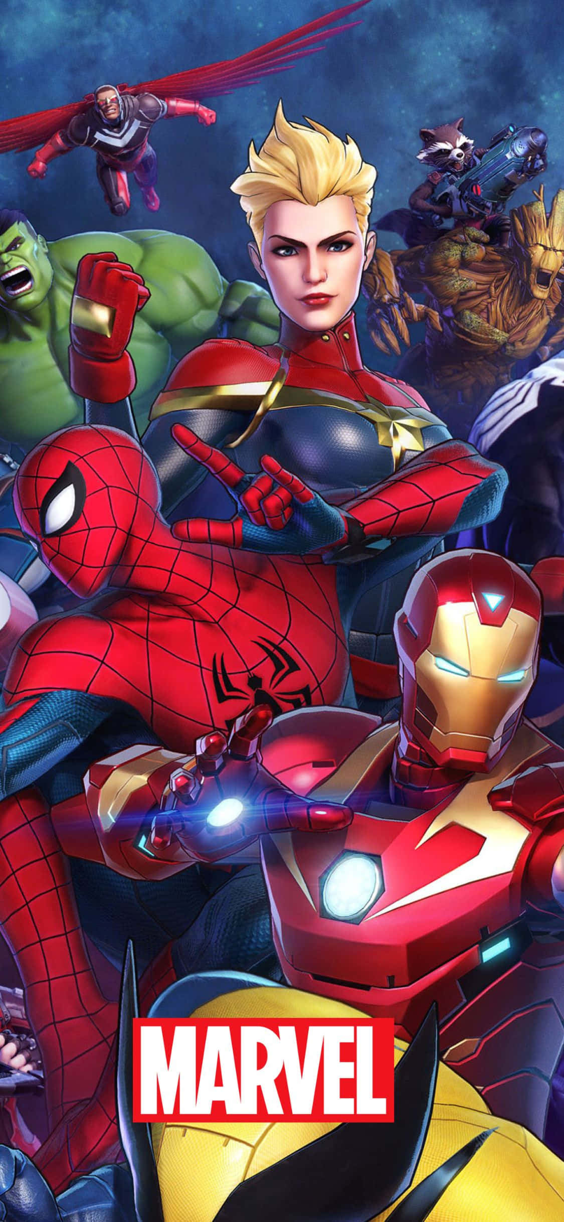 iPhone Xs Marvel Background X Wallpaper