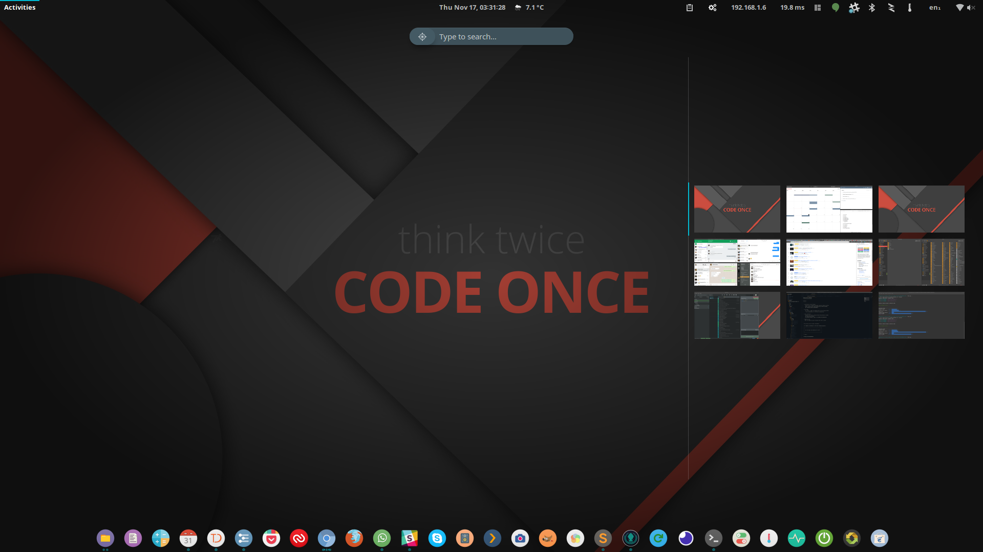 How To Change Style Of Gnome Workspace Switcher Dock Background