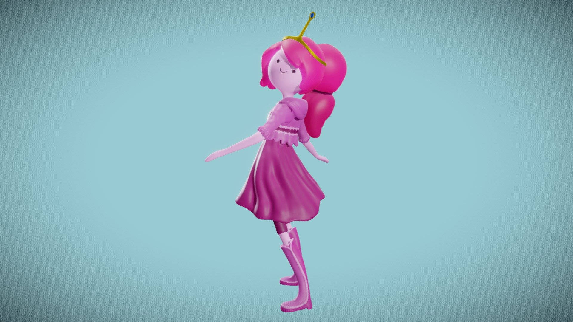 Bubblegum Background Wallpaper