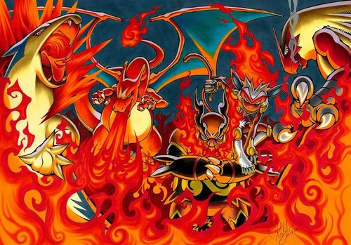 Pokemon Fire Red Wallpaper WallpaperSafari
