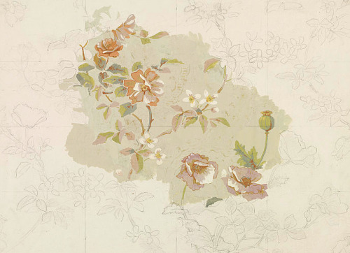Charlotte Horne Spierswallpaper Designlate 19th Century