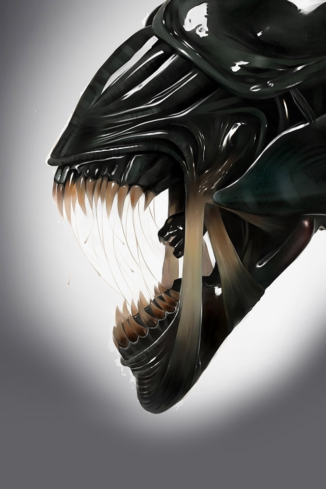 Awesome Alien Wallpaper For Your iPhone