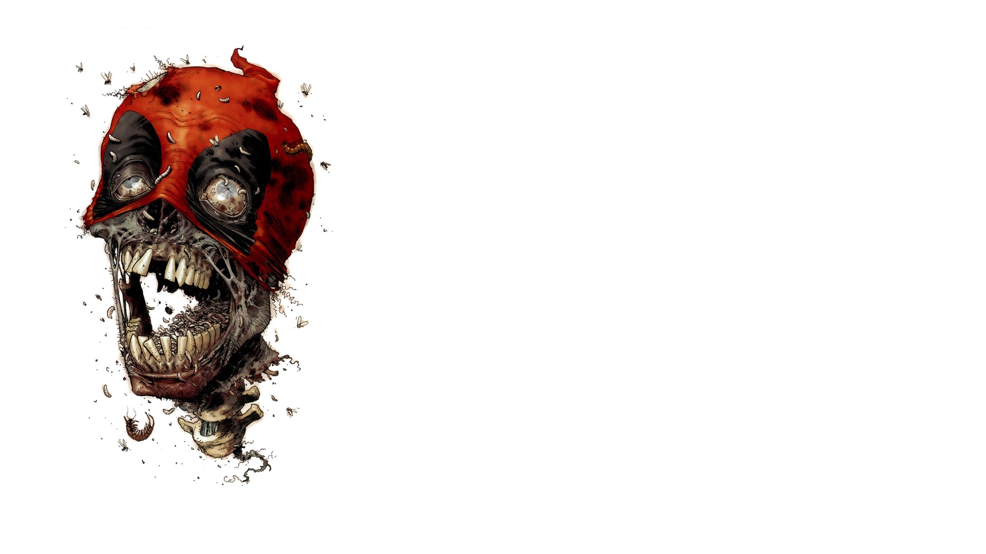 Deadpool Marvel Zombies Wallpaper HD Desktop And