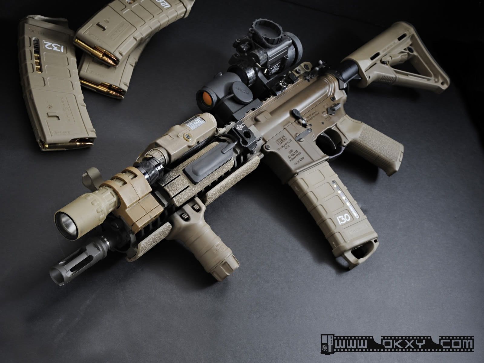 Rifles Guns Military Weapons Ar Posters Lwrc Wallpaper