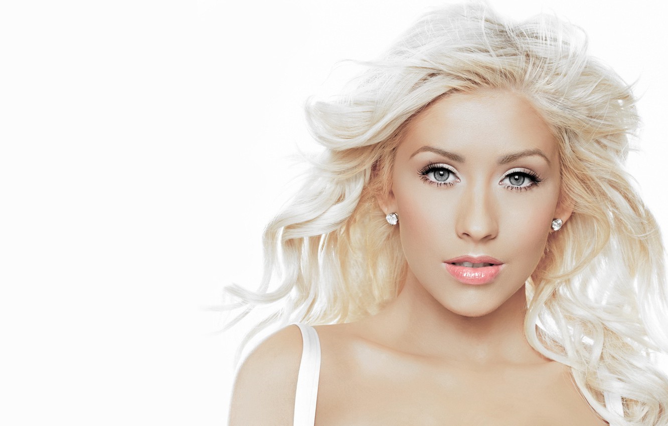 Wallpaper Actress Blonde Singer Christina Aguilera Image For