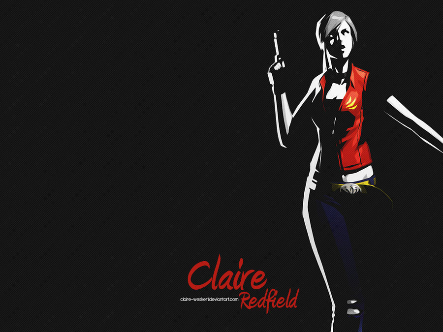 Claire Redfield Wallpaper Artb By Wesker1