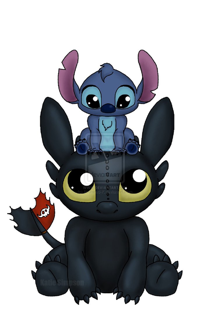 50+] Toothless And Stitch Wallpaper On Wallpapersafari