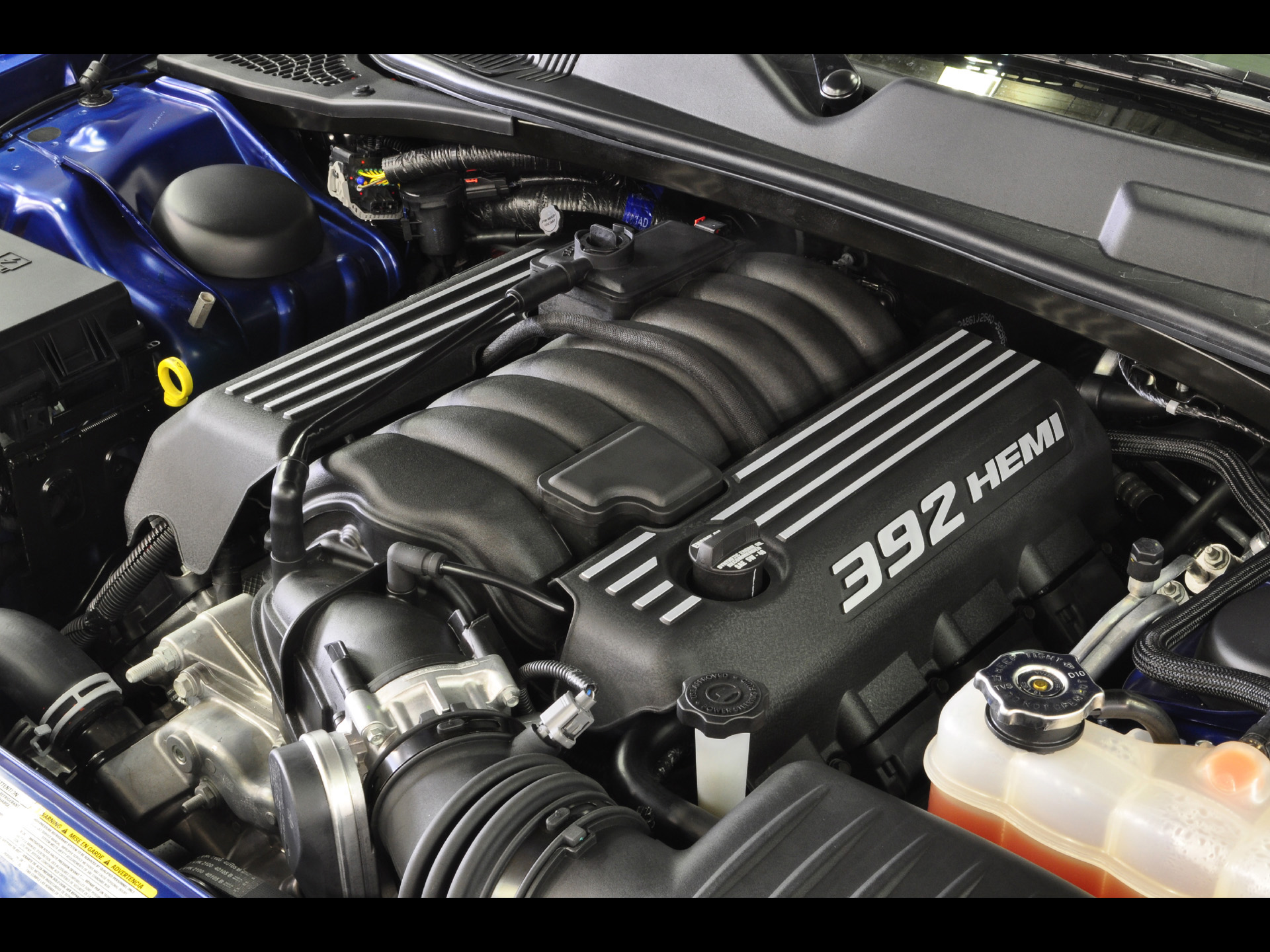 Dodge Challenger Srt8 Engine Wallpaper