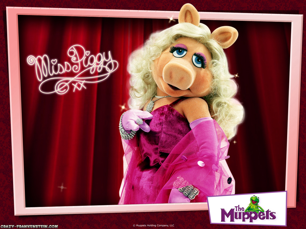 Wallpaper Miss Piggy Muppets