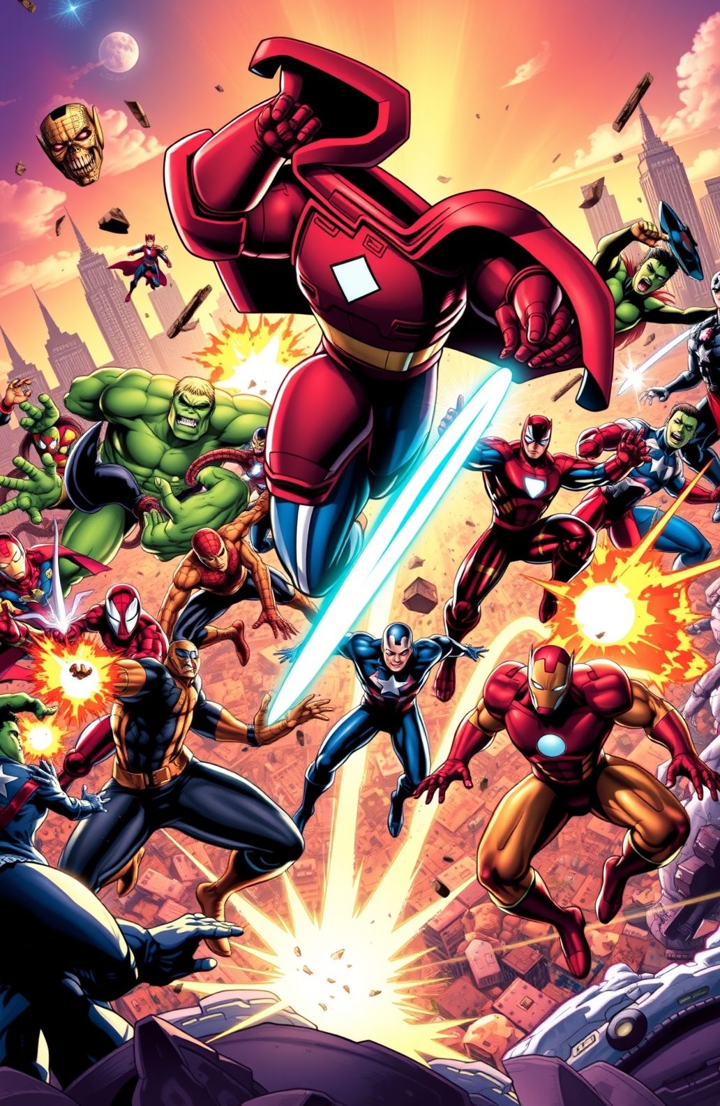 Marvel Dual Monitor Wallpaper