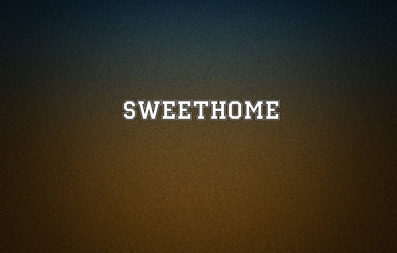 Home Sweet Plain Text Wallpaper