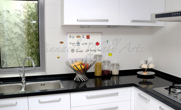 Whiteboard With Food Icons Pinnacle Wall Arts Creative