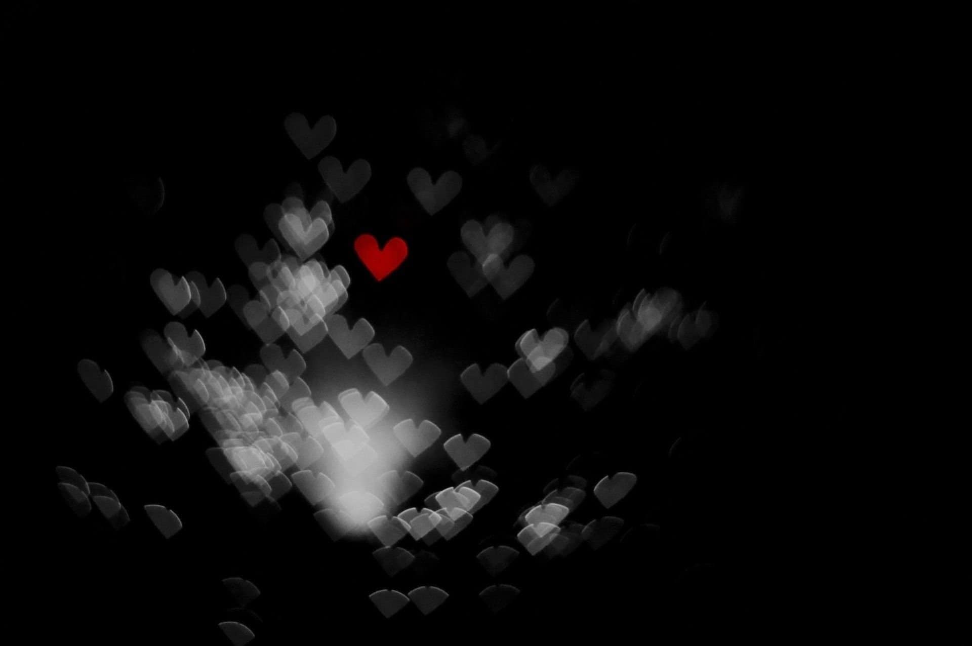 Cute Black And White Background HD Wallpaper