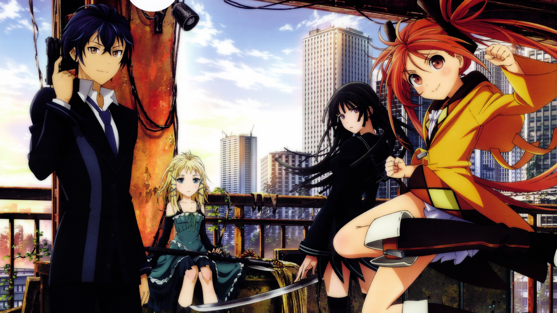 Black Bullet HD Wallpaper And