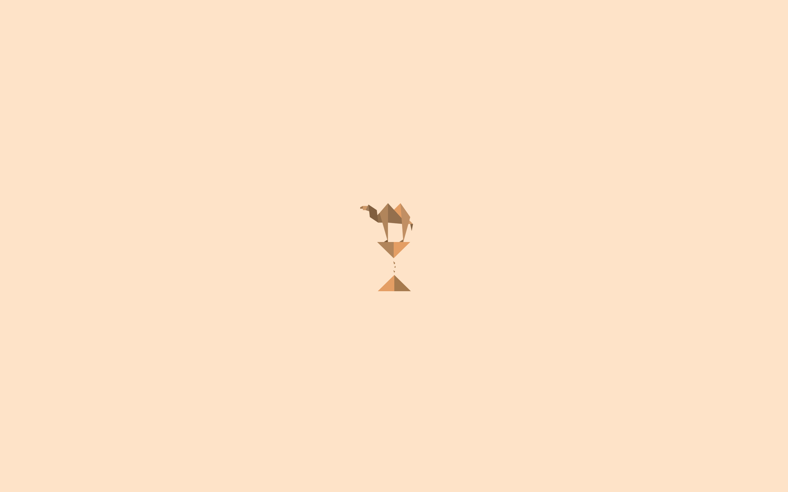 Brown Aesthetic Desktop Wallpaper Beige