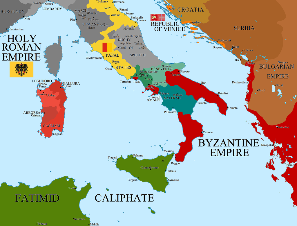 Italy And The Holy Roman Reich By Hillfighter