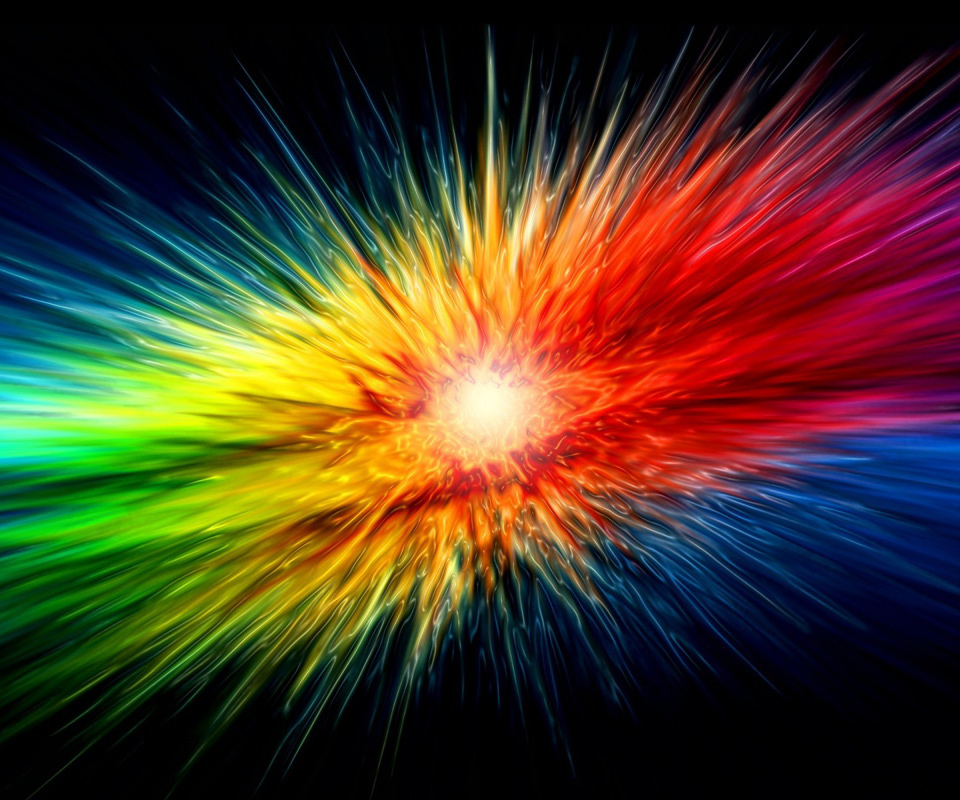 Rainbow Galaxy Background Hd