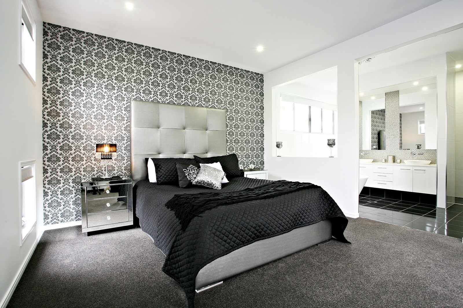  Download Green Feature Wallpaper Living Room Wall Design Ideas Photos 