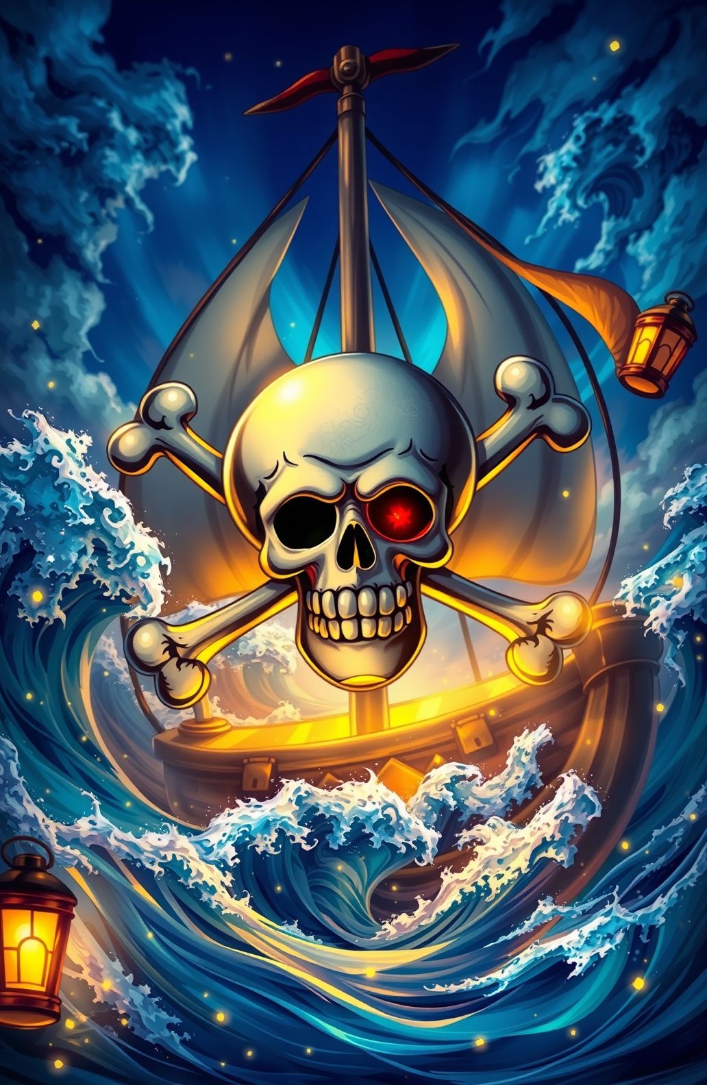 One Piece Jolly Roger Wallpaper