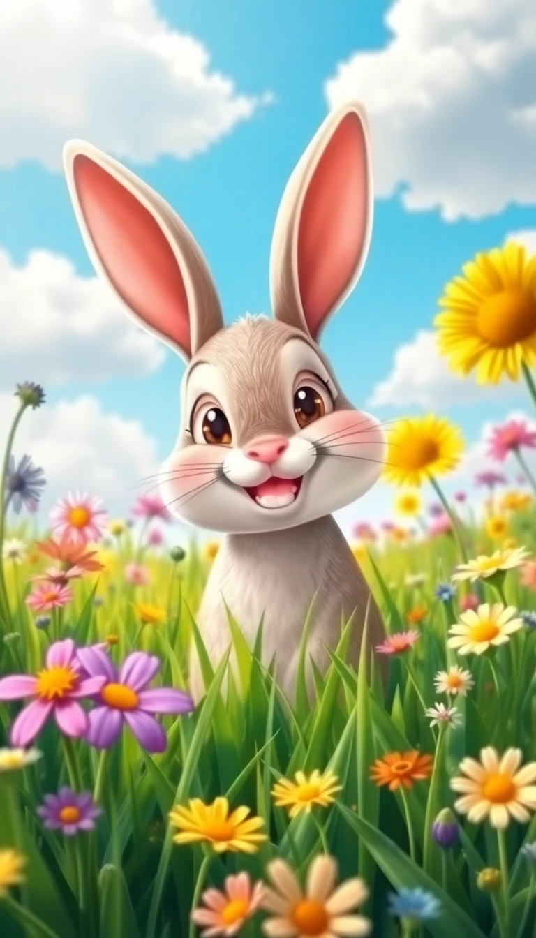 Happy Bunny Wallpaper