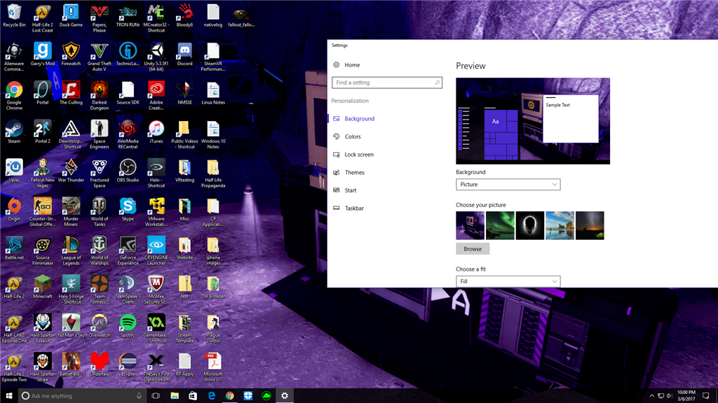 Desktop Background Locked on Solid ColorWindows 10   Microsoft