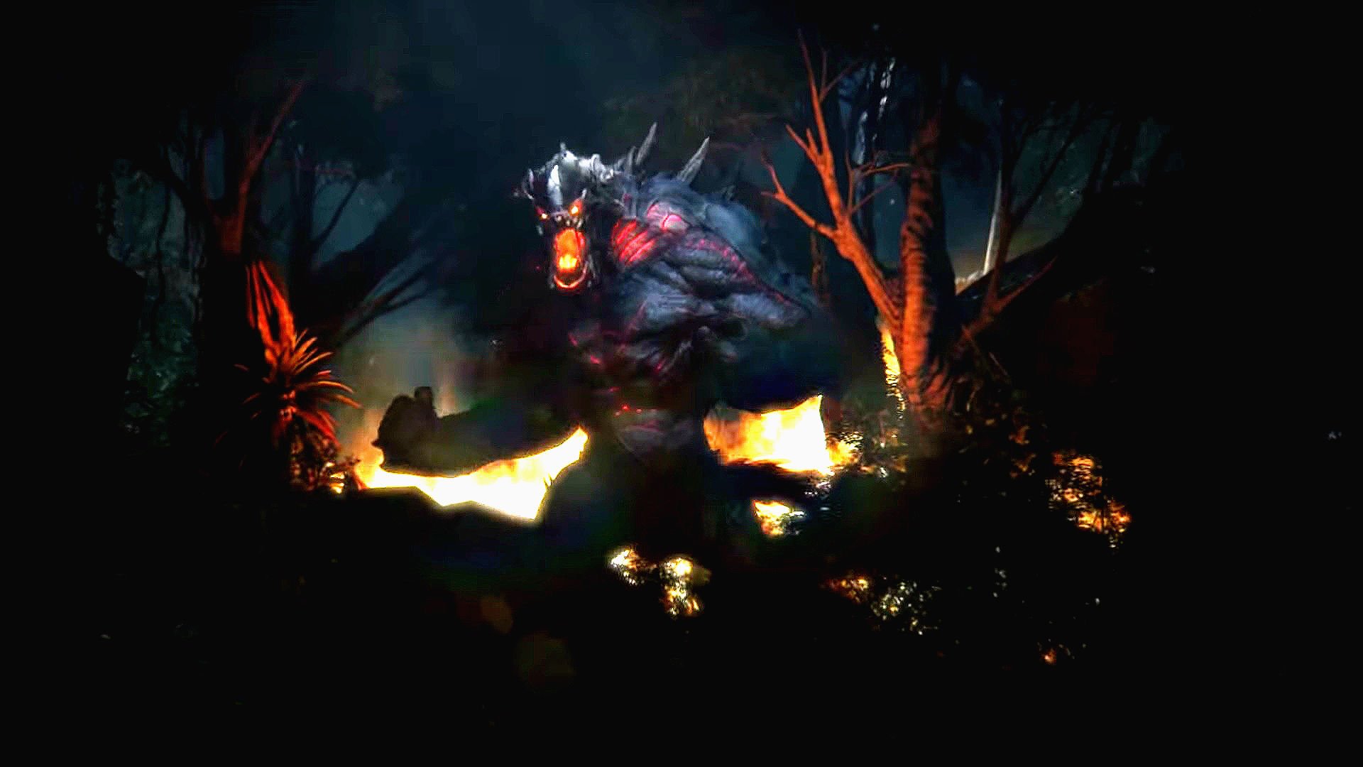 Evolve Co Op Shooter Sci Fi Fantasy Fighting Wallpaper Background