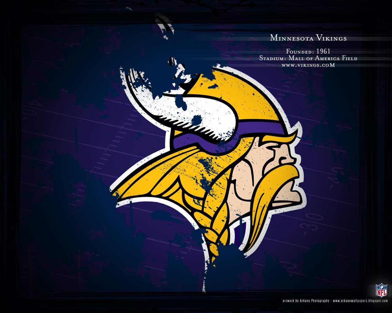 Arkane Nfl Wallpaper Profile Minnesota Vikings
