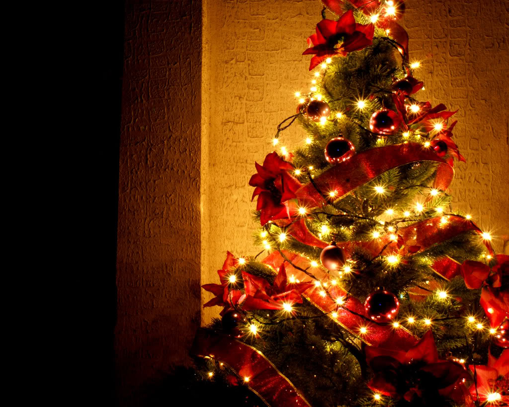 Christmas Tree Background Wallpaper Sf