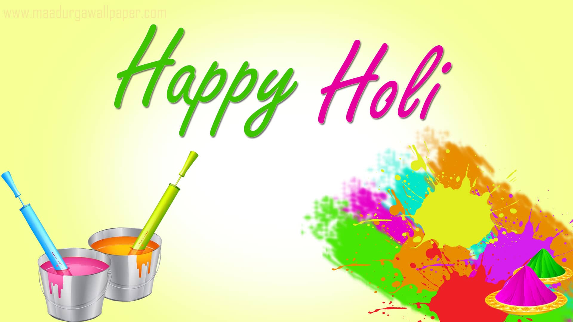 Happy Holi Image Wallpaper For Best Wishes