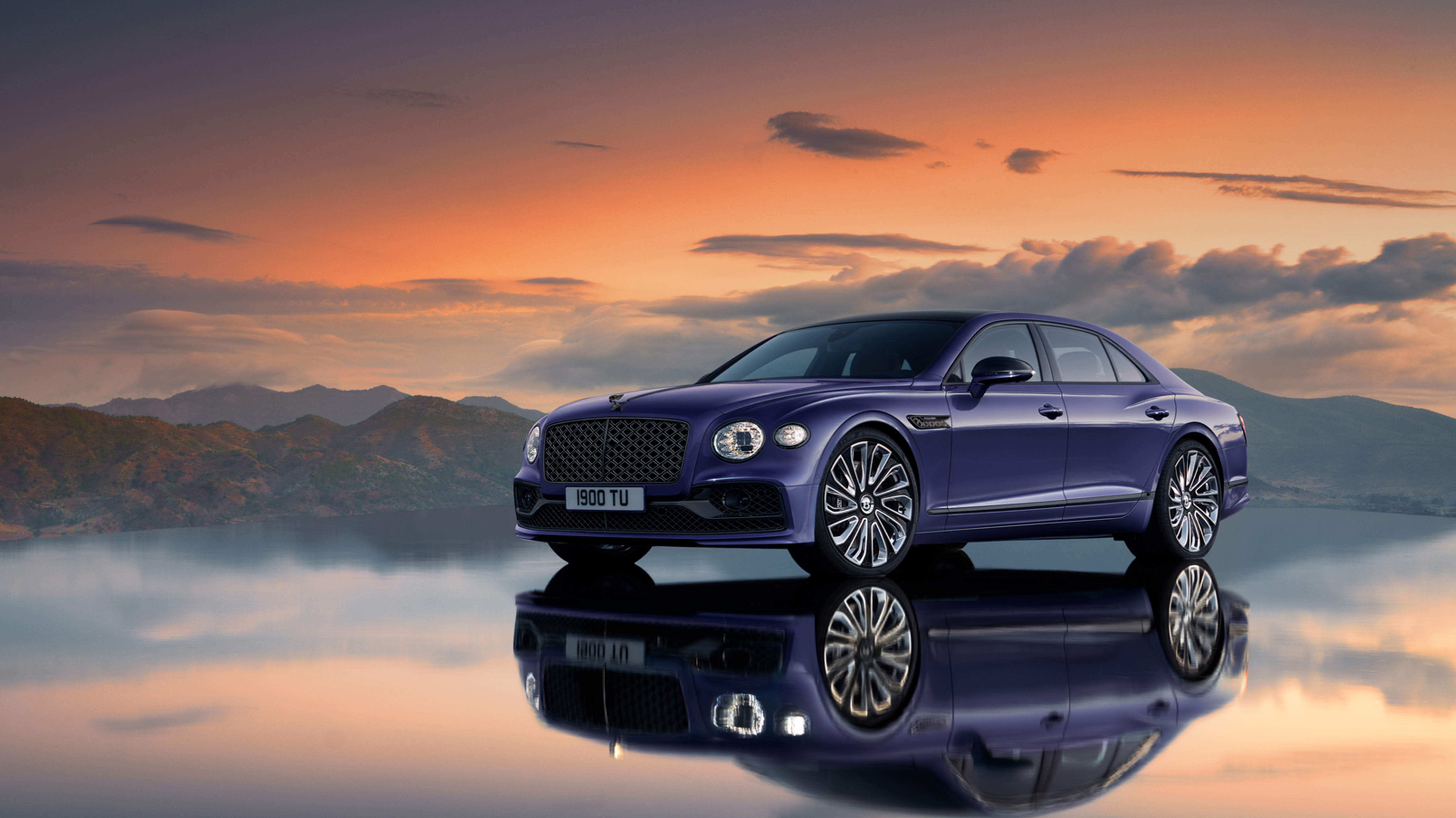 Bentley Flying Spur Mulliner Blackline 5k Wallpaper