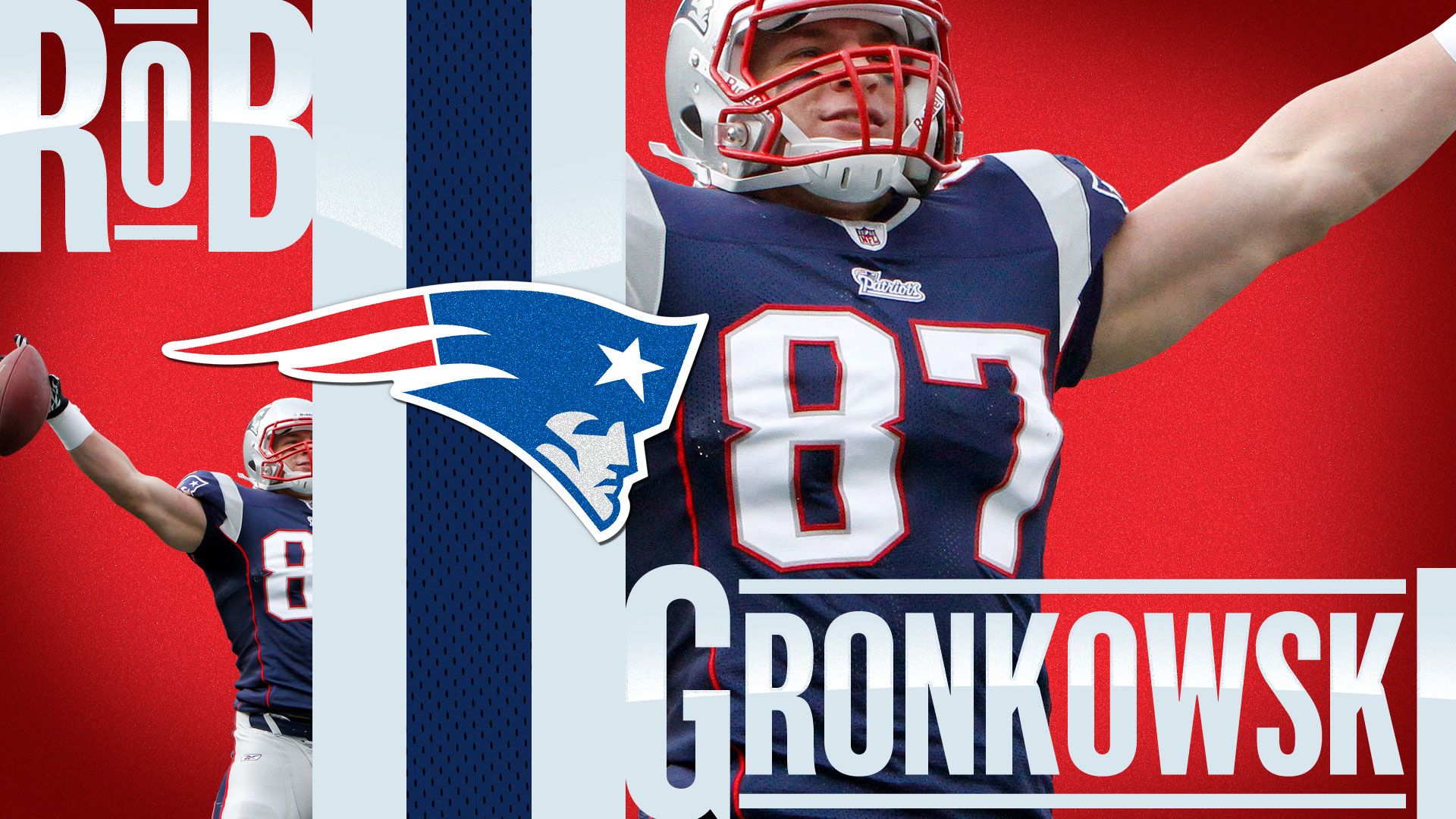 Rob Gronkowski Patriots Wallpaper Top