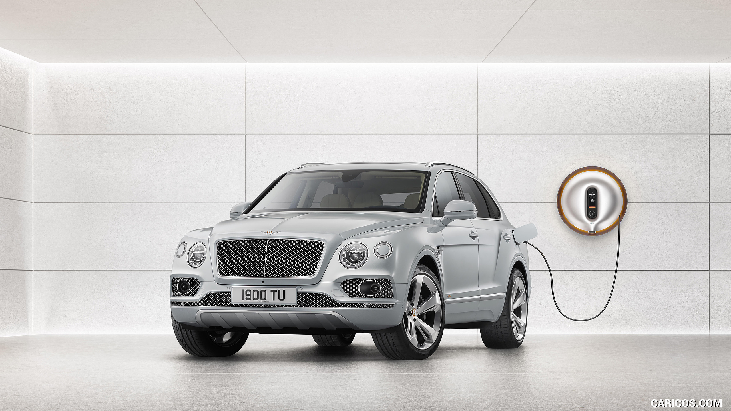 Bentley Bentayga Plug In Hybrid Charging HD Wallpaper