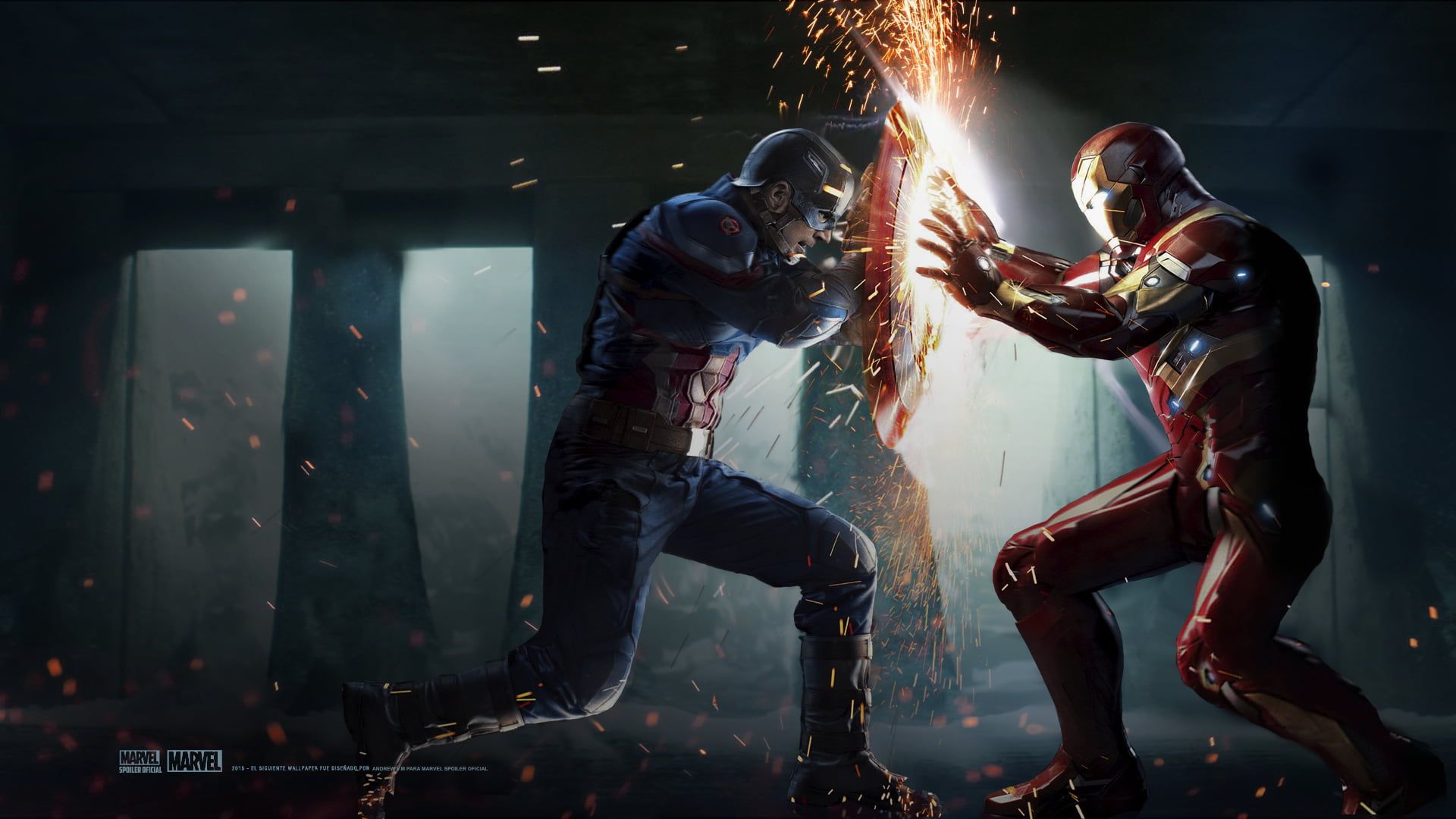 HD Wallpaper Captain America Civil War Iron Man