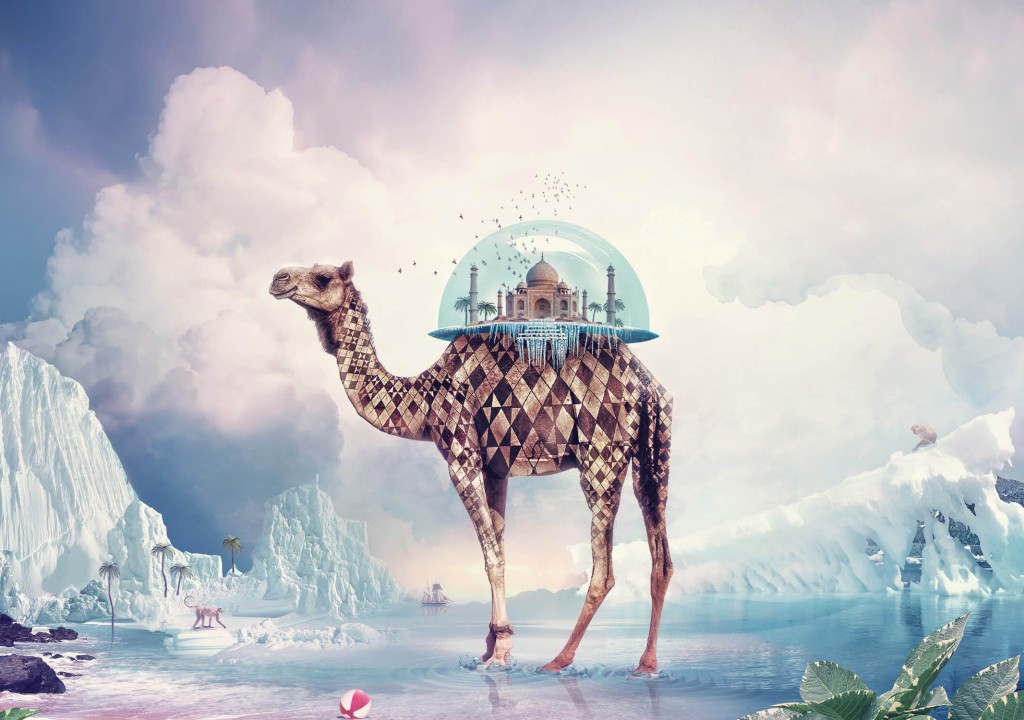 Fantasy Camel Best HD Inspiring Design iPad Wallpaper