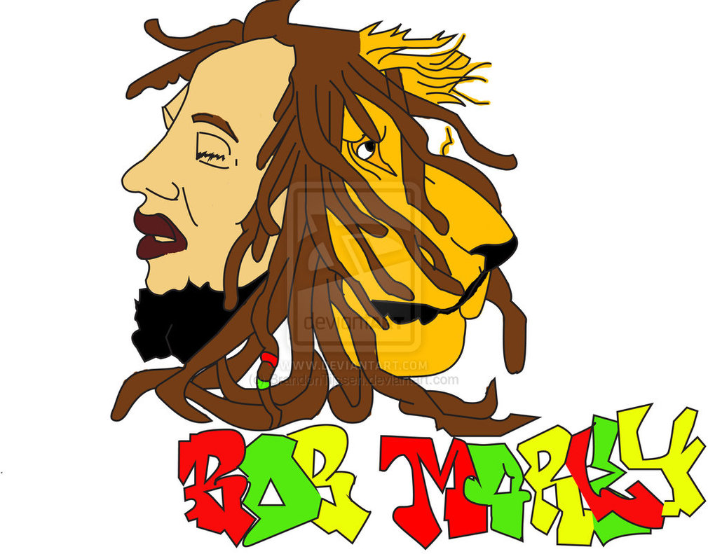 Bob Marley Lion Head Wallpaper By Brandontijssen