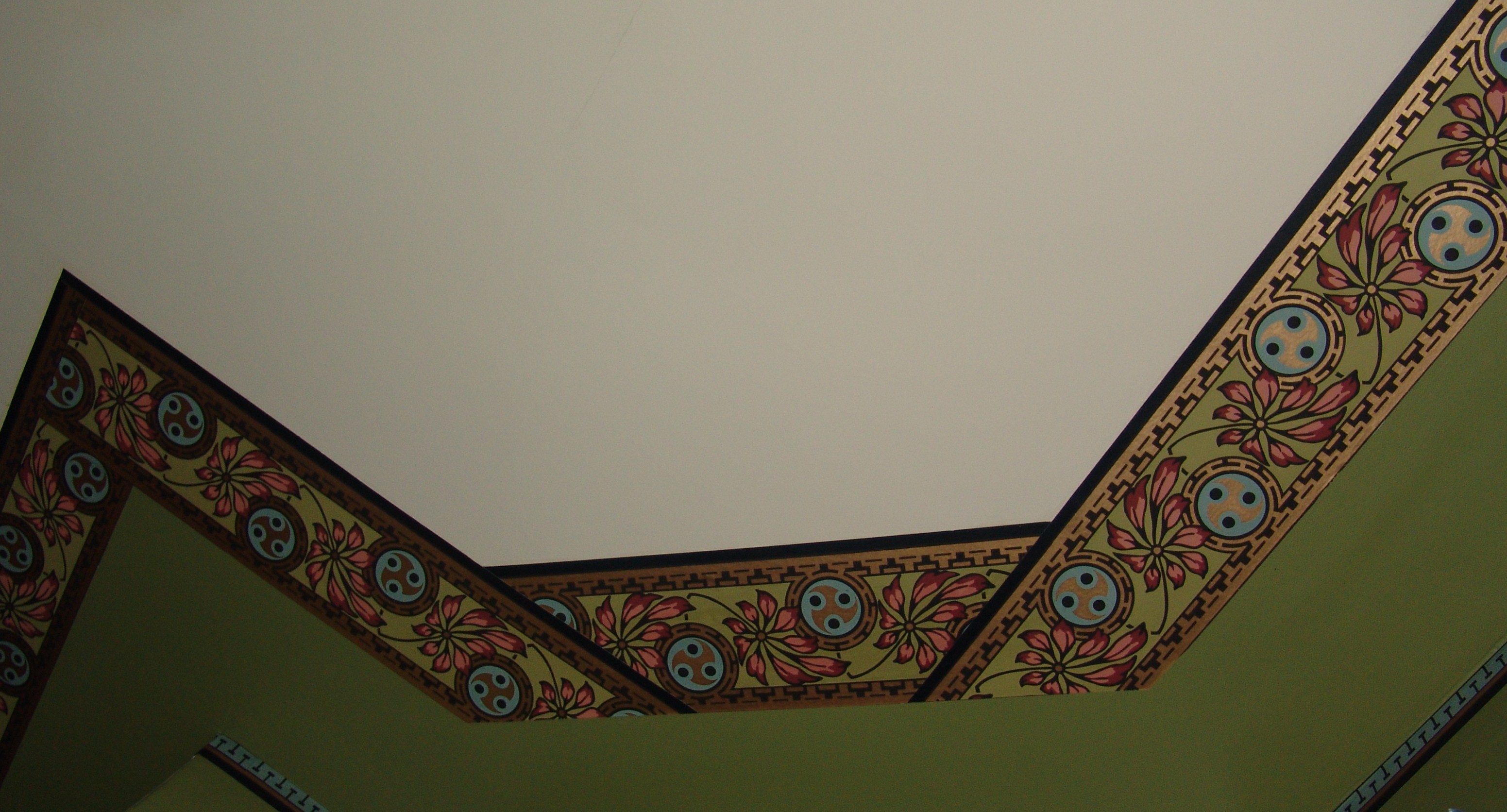This Is Reproduction Wallpaper Based On The Arts Crafts Movement We