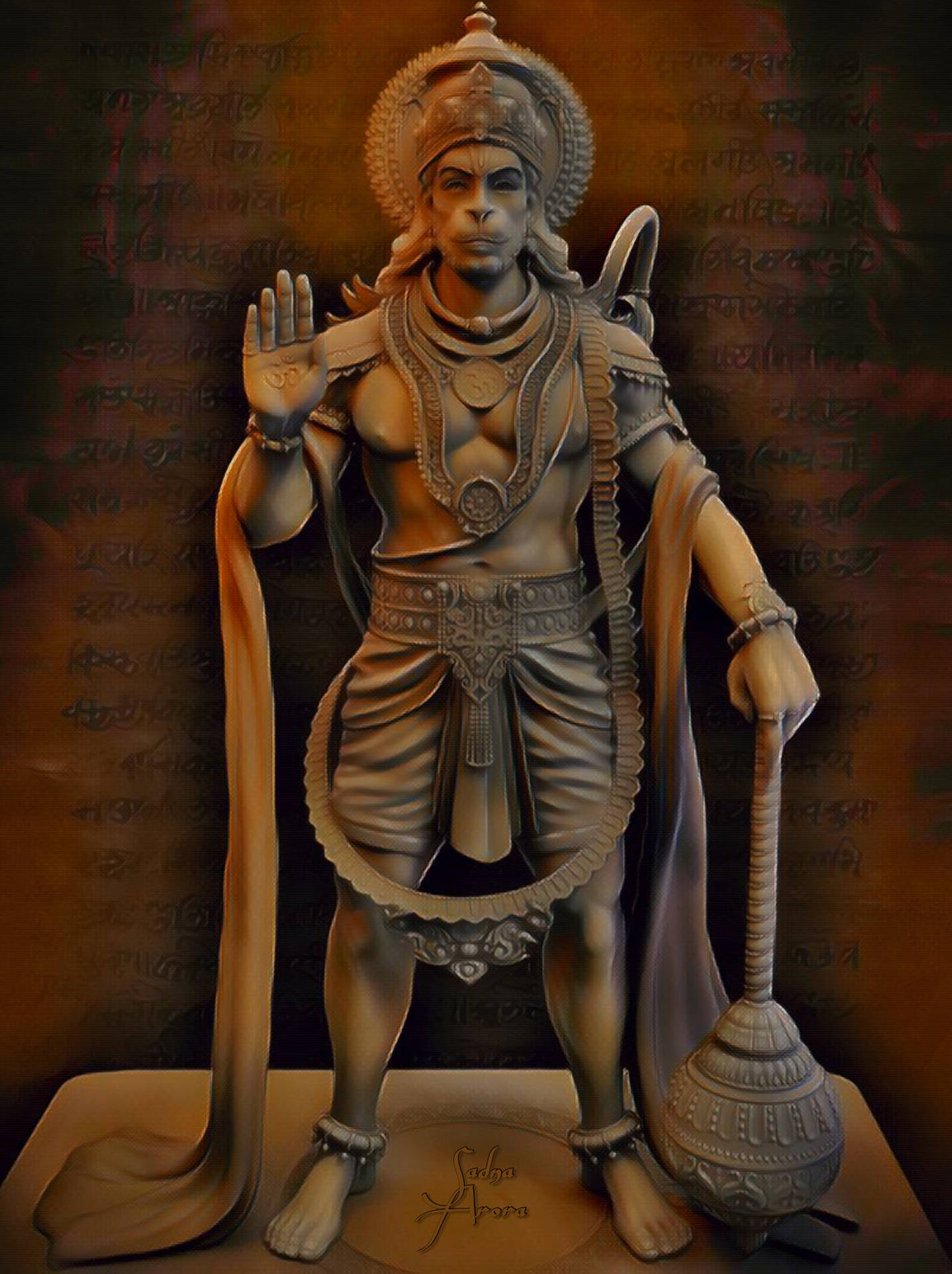 Lord Hanuman 3d Wallpaper