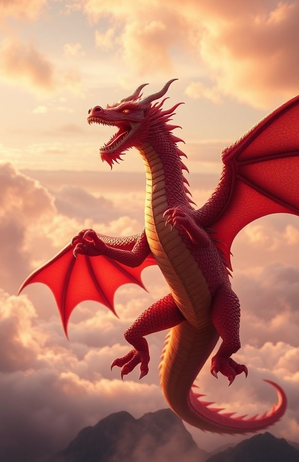 Red Dragon Wallpaper Hd